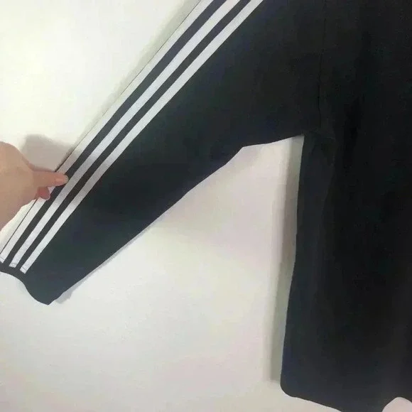 Adidas Striped Sports Zip Up Jacket - Picture 3 of 7